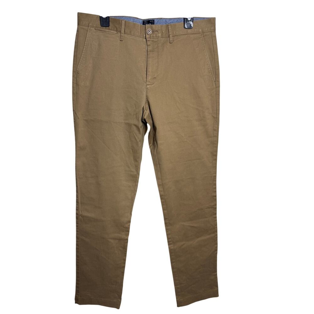 J.Crew 770 Straight Fit Stretch Chino Pants Brown 32x34 NWT